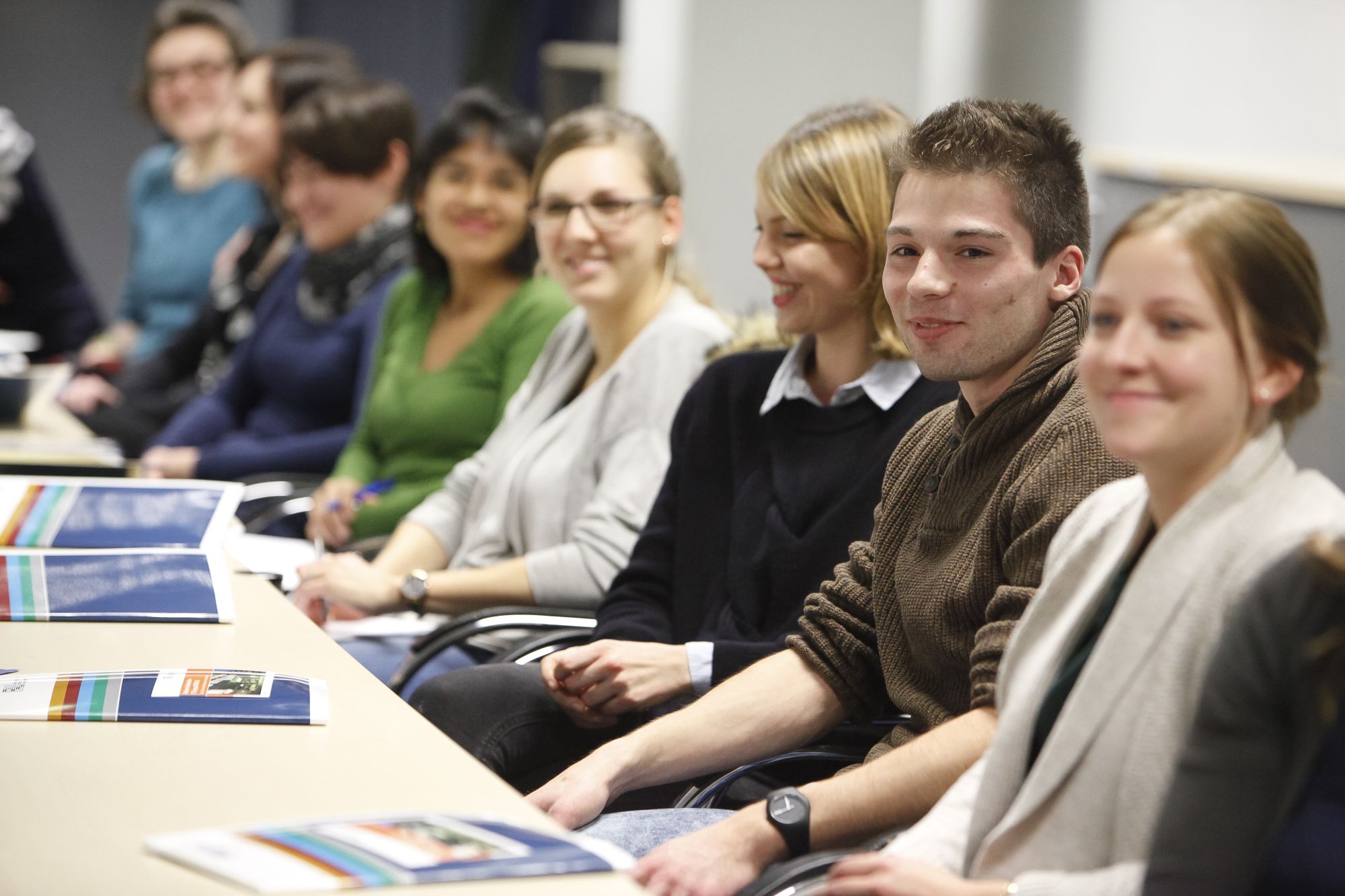 Karriere-Treff am Fachbereich Wirtschaftswissenschaften mit anschließendem Stammtisch (Foto: Giulia Iannicelli)
