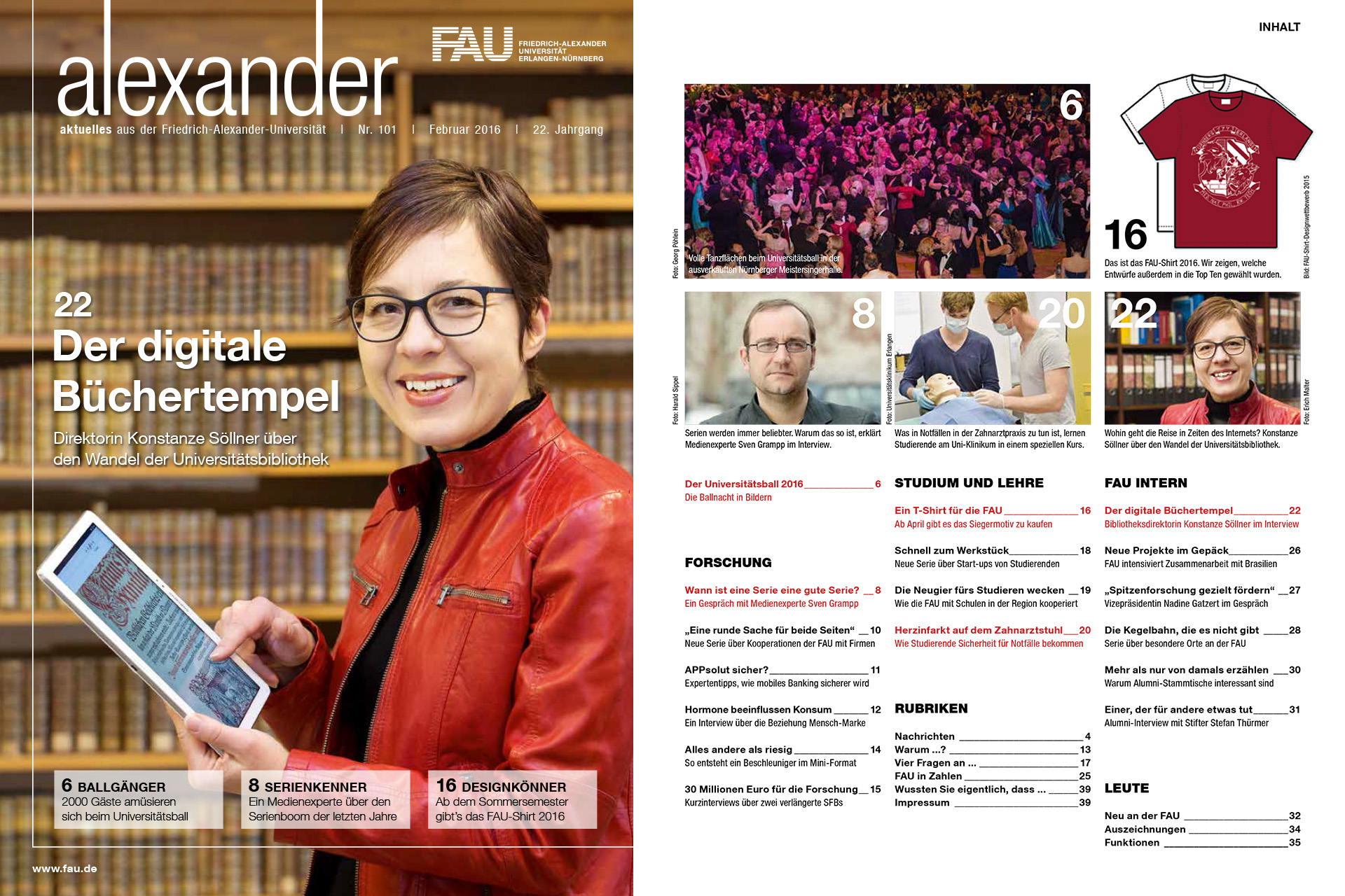 Zum Artikel "Lesen Sie in der neuen Ausgabe des alexander …"