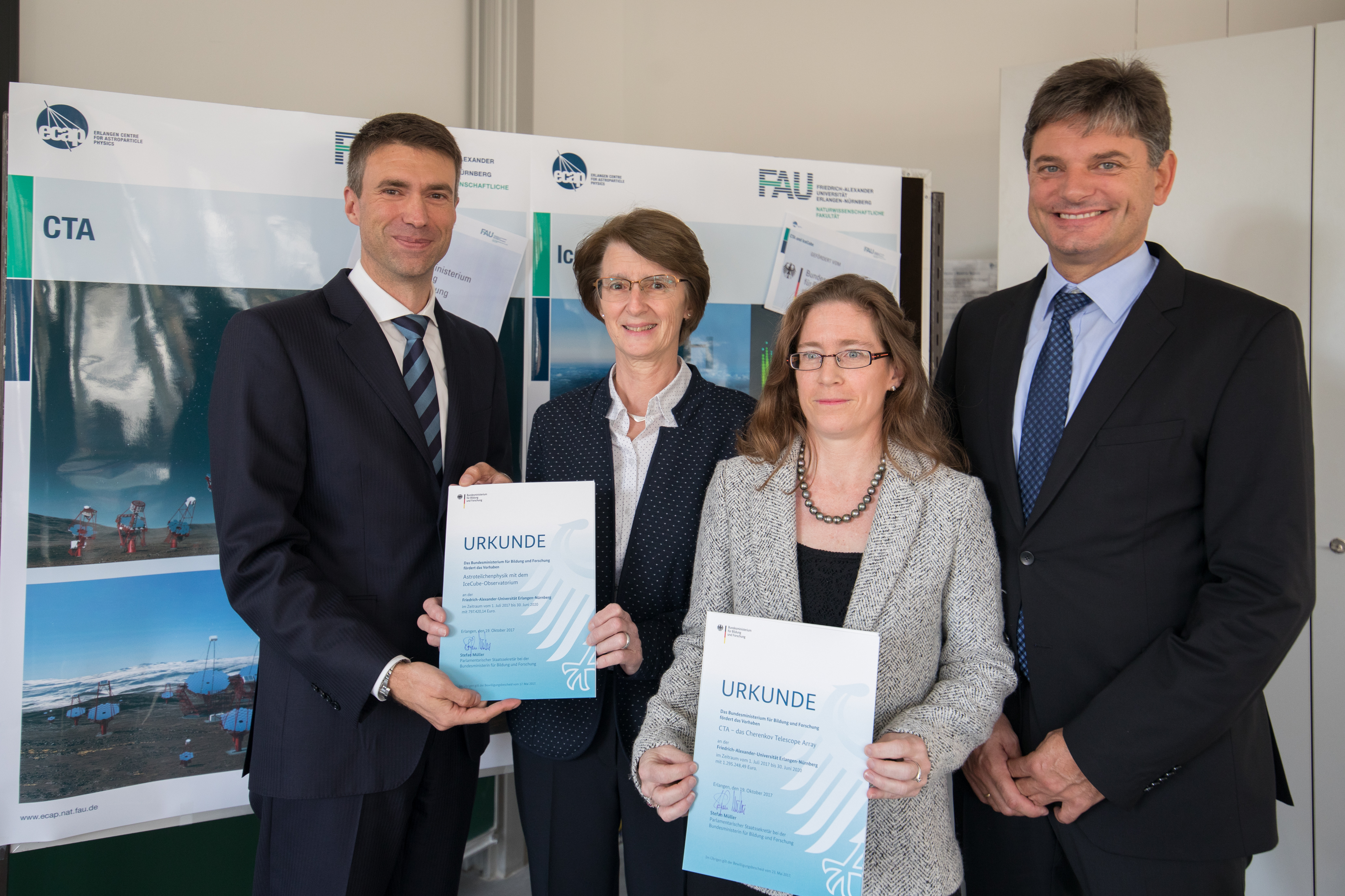 Zum Artikel "Millionen für die Erlanger Astroteilchenforschung"