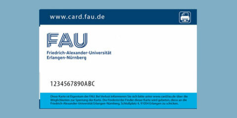 Zur Seite: Die FAUcard für dienstliche Kopien