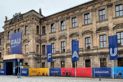 Schloss in Erlangen.