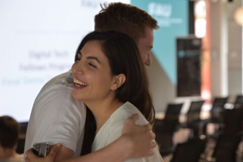 Zum Artikel "Digital Tech Academy: Studierende pitchen ihre Geschäftsideen"