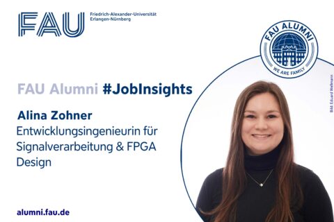 Zum Artikel "FAU Alumni #JobInsights: Alina Zohner"