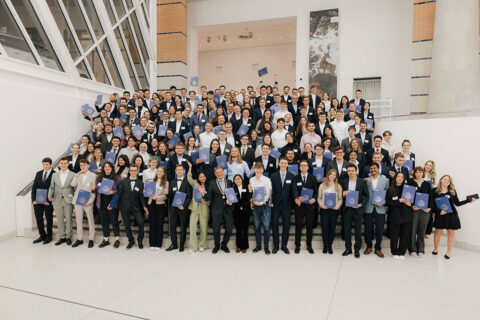 Feier des FAU Deutschlandstipendiums 2025 im Germanischen Nationalmuseum Nürnberg. (Bild: FAU/Giulia Iannicelli)