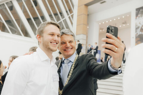 Feier des FAU Deutschlandstipendiums 2025 im Germanischen Nationalmuseum Nürnberg (Bild: FAU/Giulia Iannicelli)