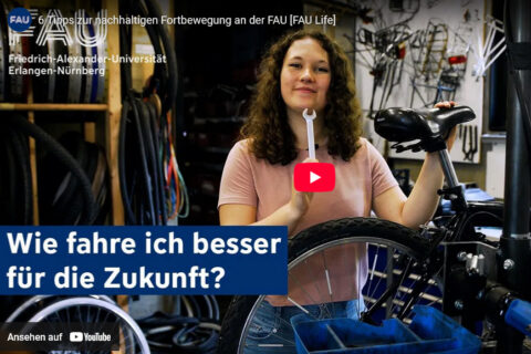 Zum Artikel "6 Tipps zur nachhaltigen Fortbewegung an der FAU"