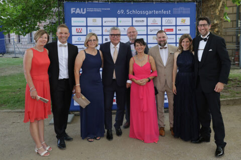 Impressionen vom 69. Schlossgartenfest 2025 an der FAU am 28.06.2025 in Erlangen. (Bild: FAU/Kurt Fuchs)