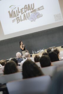 #FAUwissenwollen: Science-Slam Bier, Liebe etc. – wo die Forschung hinfällt. Bild: Giulia Iannicelli