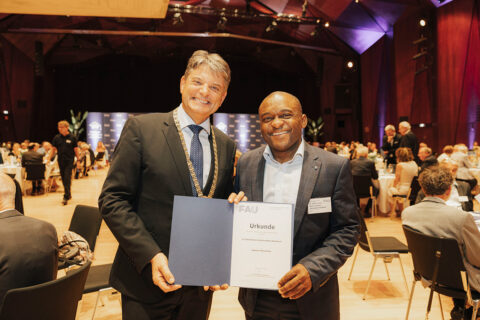 Ehrung der FAU-Jubilare 2025. (Bild: FAU/Giulia Iannicelli)