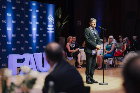 Ehrung der FAU-Jubilare 2025. (Bild: FAU/Giulia Iannicelli)