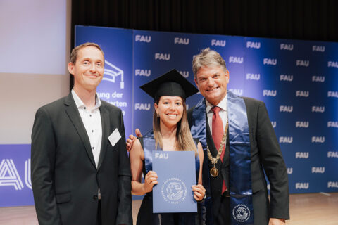 Ehrung der Promovierten 2025.(Bild: FAU/Giulia Iannicelli)