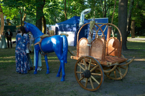 Wissensparcour beim 69. Schlossgartenfest (Bild: FAU/Georg Pöhlein)