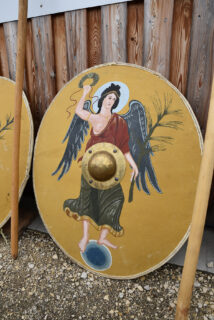 Römischer Schild mit Victoria-Motiv. (Bild: FAU/Boris Mijat)(Bild: FAU/Boris Mijat)