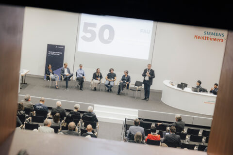 50 Jahre Lehrstuhl für Mustererkennung an der FAU. (Bild: FAU/Giulia Iannicelli)