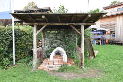 Nachbau eines römischen Ofens zum Brotbacken. (Bild: FAU/Boris Mijat)
