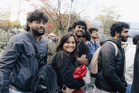 Erstsemesterbegrüßung 2025 in der Heinrich-Lades-Halle. (Bild: FAU/Giulia Iannicelli)