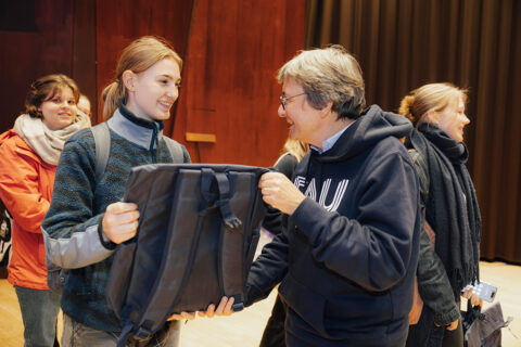 Erstsemesterbegrüßung 2025 in der Heinrich-Lades-Halle. (Bild: FAU/Giulia Iannicelli)