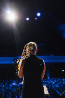 Der Dies academicus der FAU 2025: Die FAU Big Band. (Bild: FAU/Giulia Iannicelli)